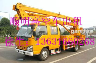 肇慶市古水鎮高空車租賃 價格、型號規格與車輛租賃指南